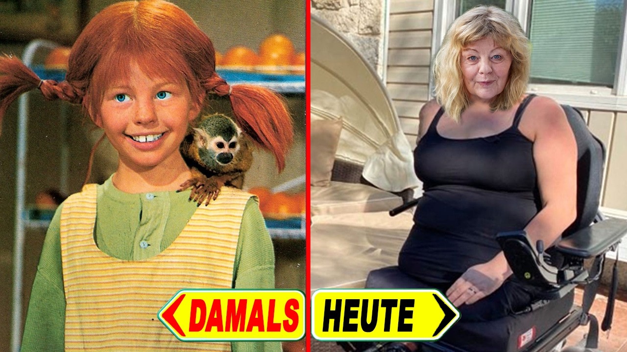 PIPPI LANGSTRUMPF (1969): Damals und Heute 🙏🏻 Ihr Kampf gegen Krebs und letzte Lächeln