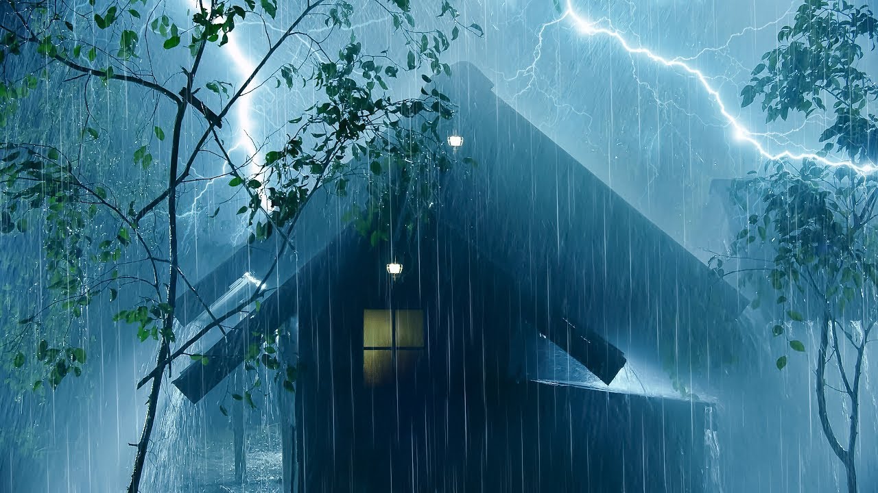Soothing Rain Ambience for Study, Meditation & Stress Relief Throughout the Night