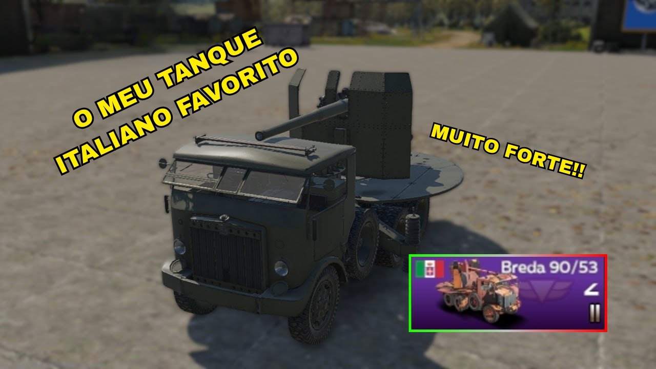 Meu TANQUE ITALIANO FAVORITO!! | War Thunder Mobile