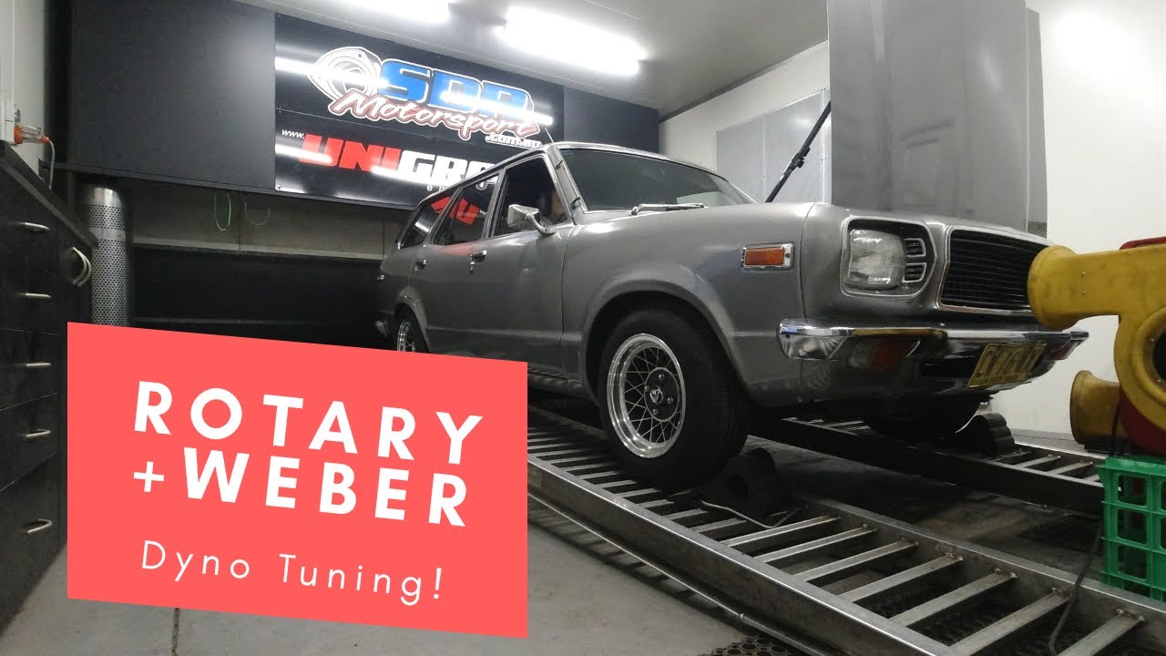 Mazda Bridgeport Rotary - Dyno Tuning (Weber Carby)