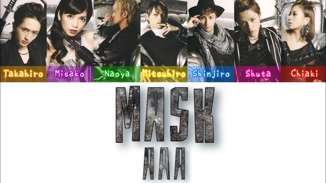 AAA - MASK | Color Coded lyrics (Kan/Rom/Eng)