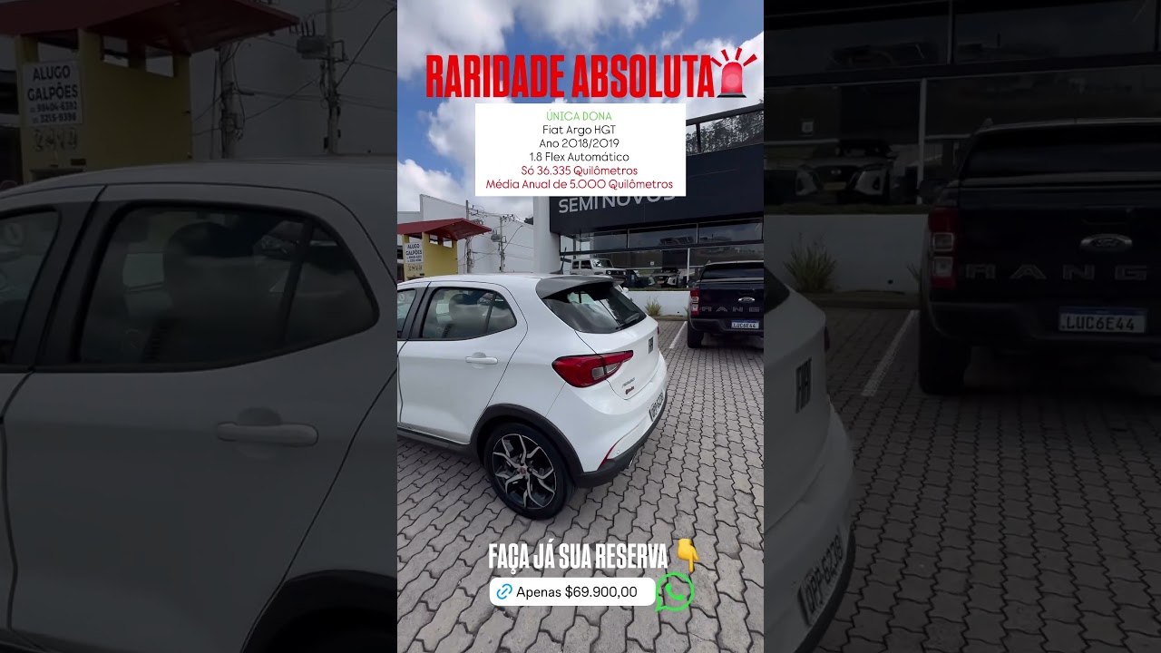 Fiat Argo HGT ano 2018/2019 #argo #fiatargo #fiat #brasil