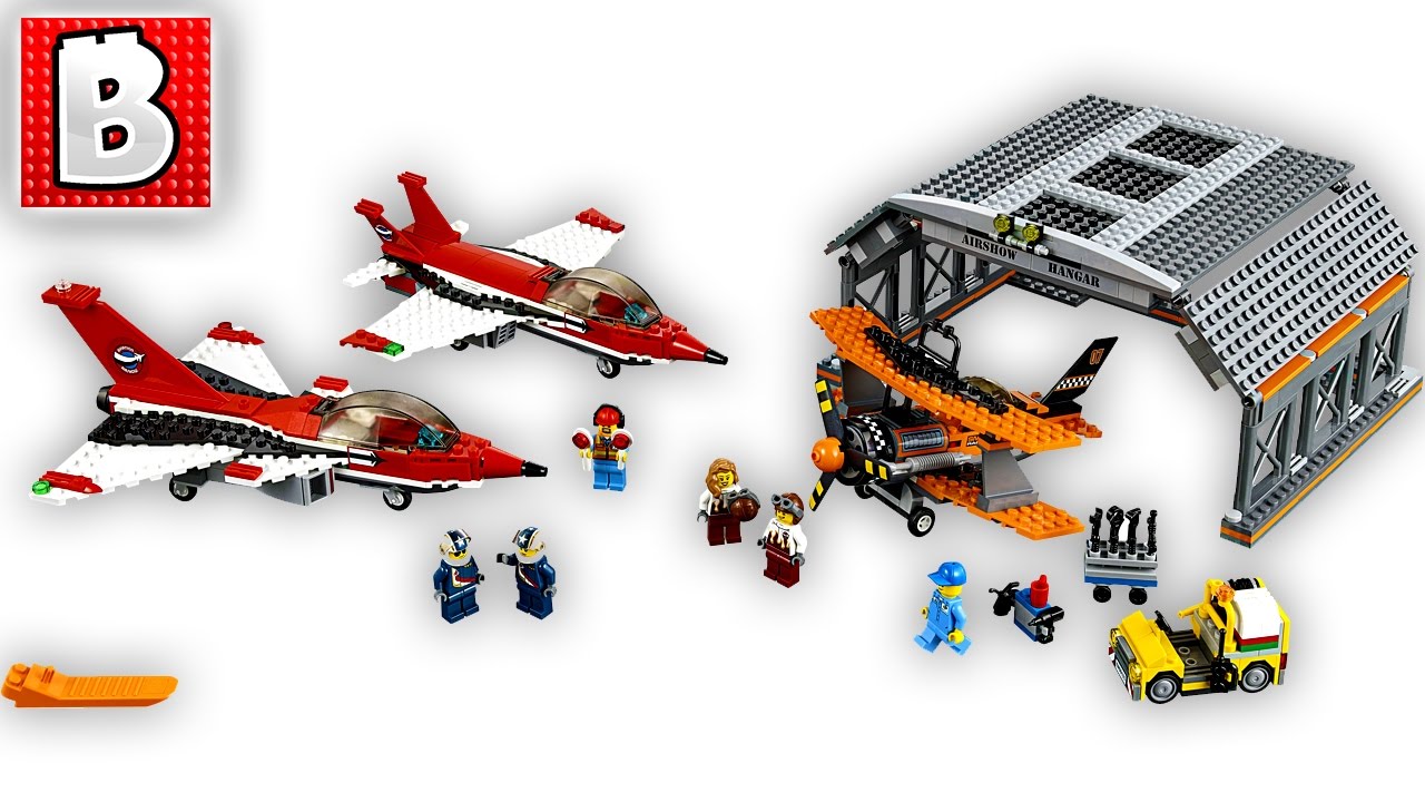 Lego City Airport Airshow Set 60103 | Unbox Build Time Lapse Review