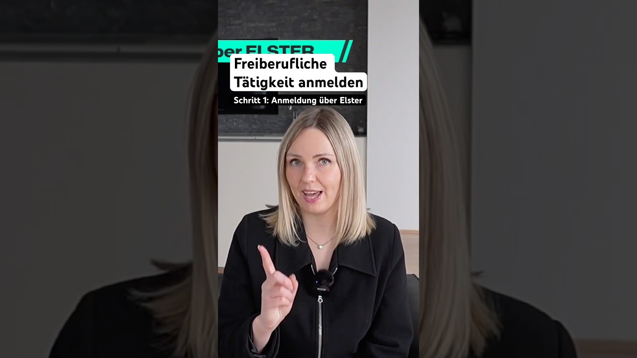 Freiberufliche Tätigkeit über Elster anmelden + Fragebogen zur steuerlichen Erfassung #freiberufler