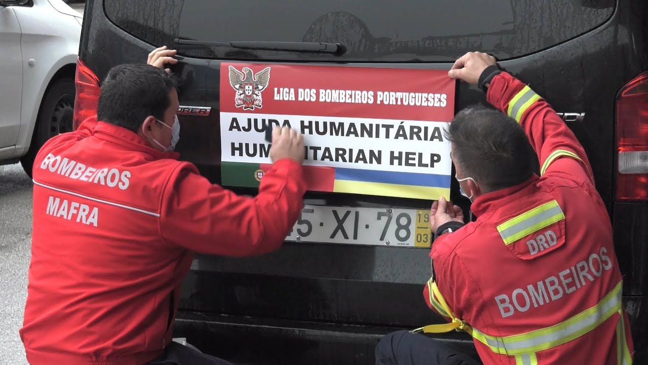 Ajuda humanitária de Mafra para a Ucrânia