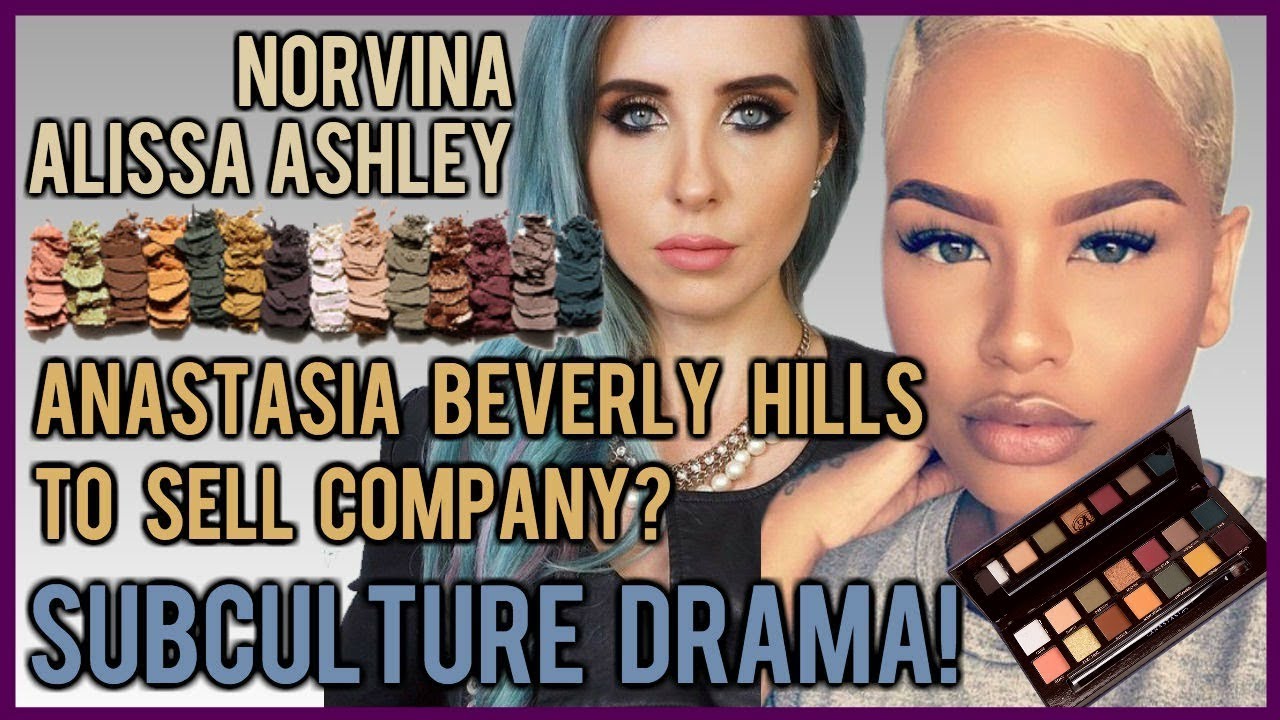 ANASTASIA BEVERLY HILLS TO SELL COMPANY? SUBCULTURE PALETTE DRAMA! ALISSA'S STATEMENT INCLUDED!