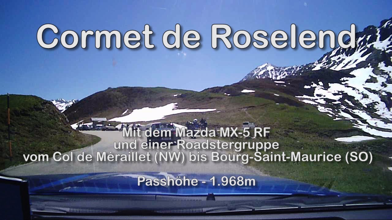 Cormet de Roselend