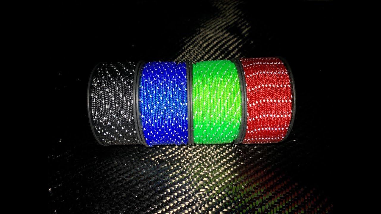 Micro Reflective Cord 65ft /200lb Test