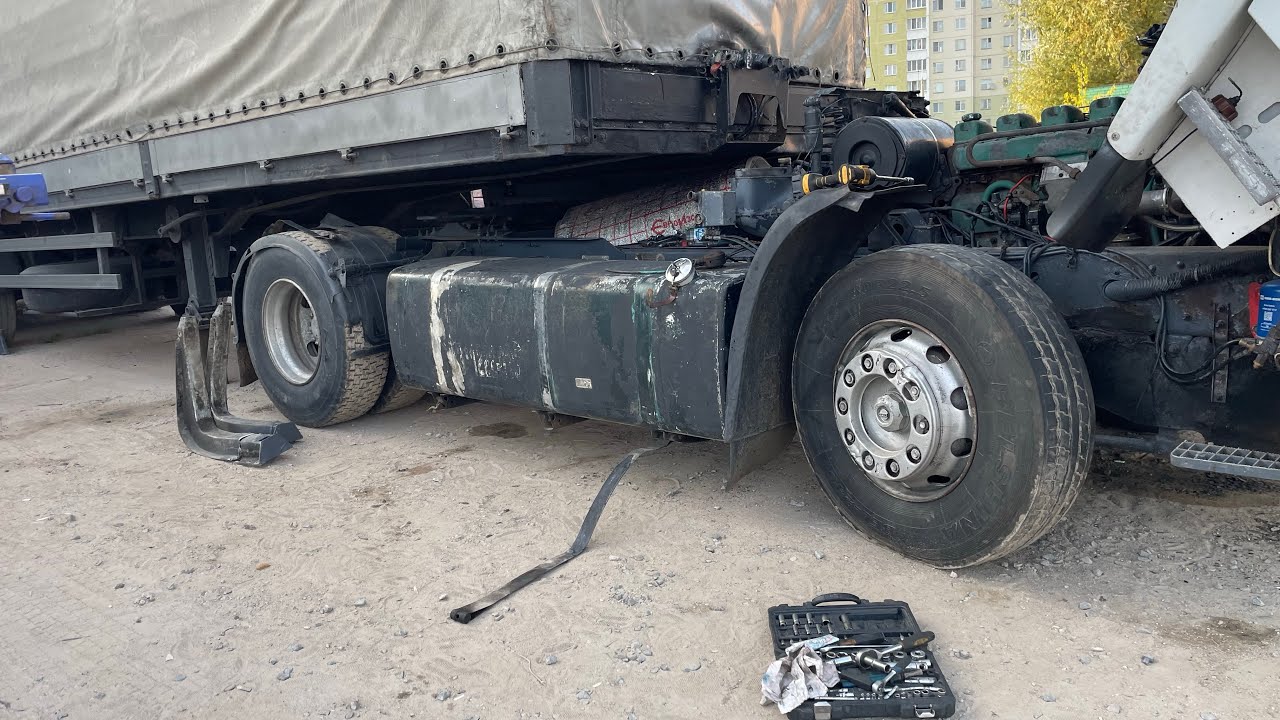 Ставлю бак на 1000 литров на Volvo F и в рейс!