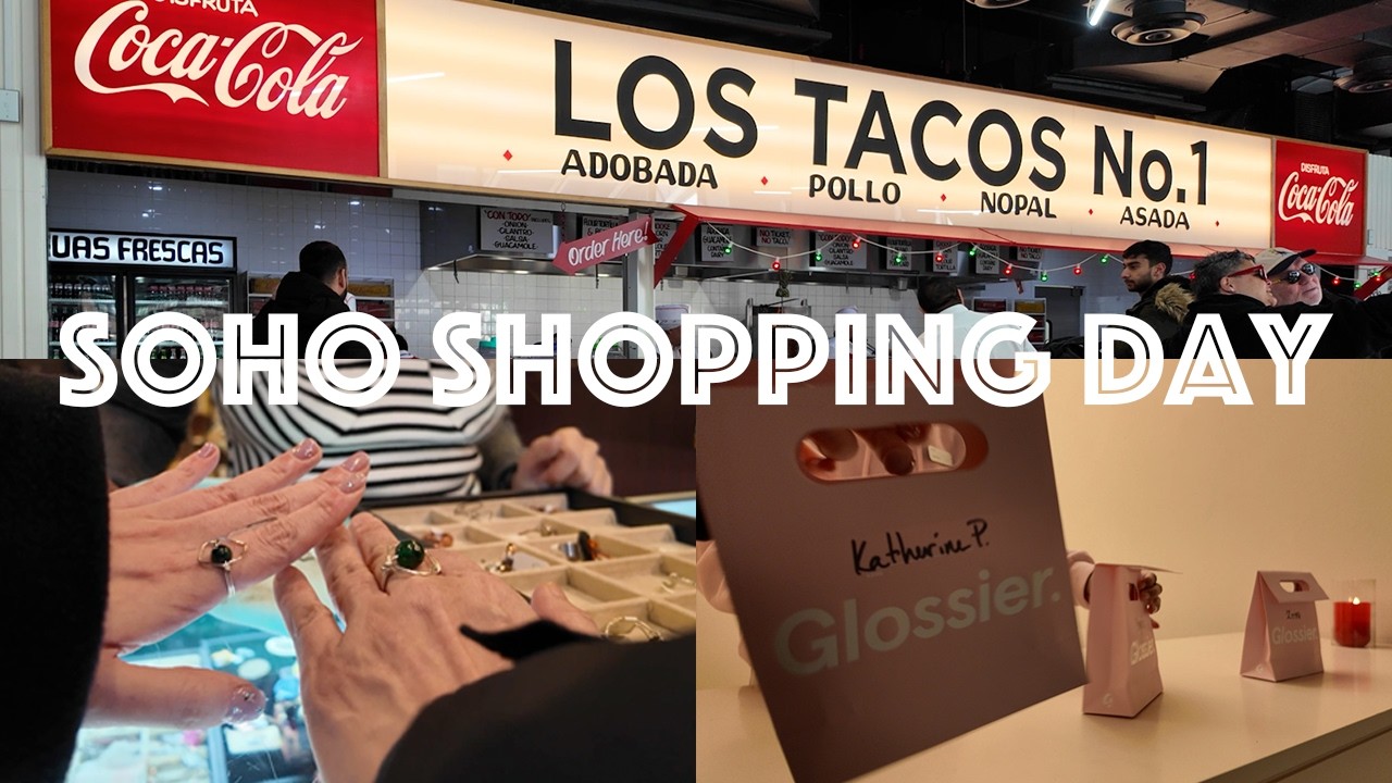 NYC | 크리스마스 이브 소호 쇼핑리스트🛍️ - A Christmas Eve at SoHo