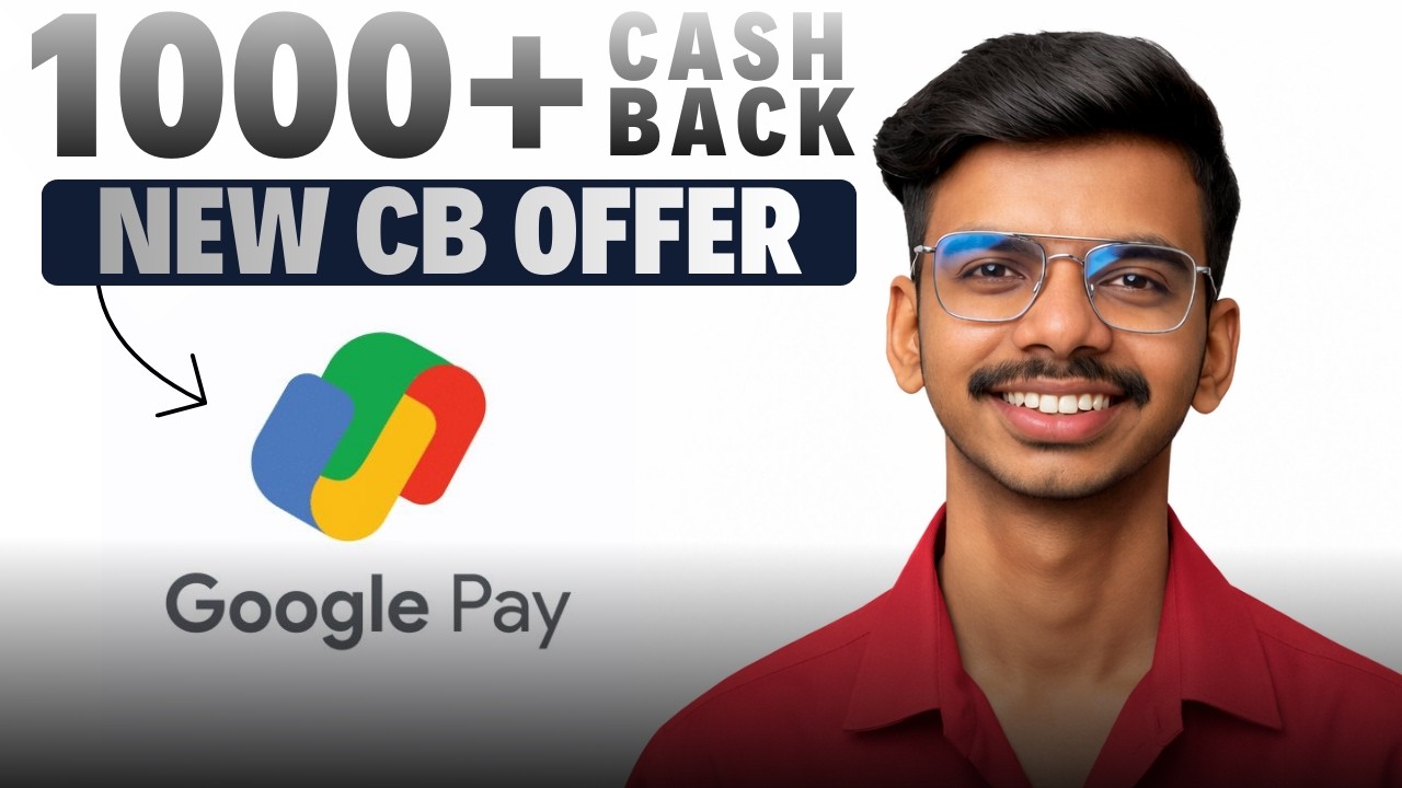 Google Pay New ₹1000+ Cashback Offer 😱 Limited Time! | New CB Offer 2026! | TECH AMAN