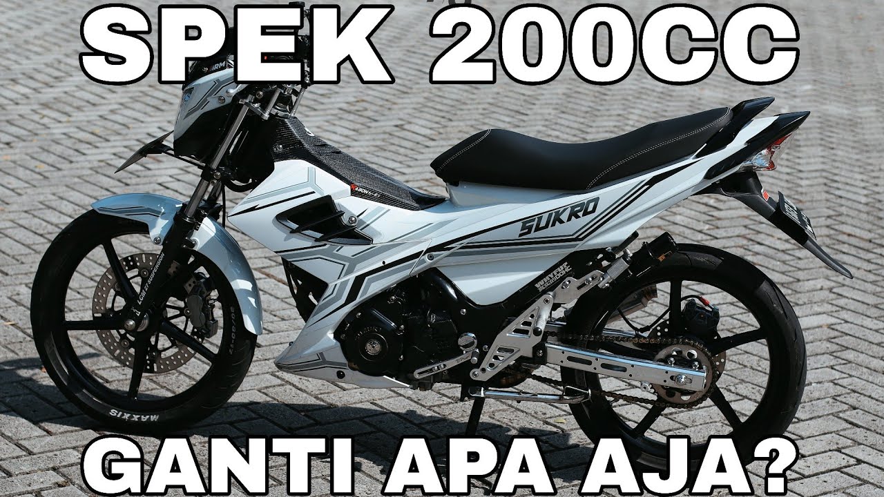 SATRIA FU 200 CC GANTI APA AJA?||SATRIA FU ROADRACE
