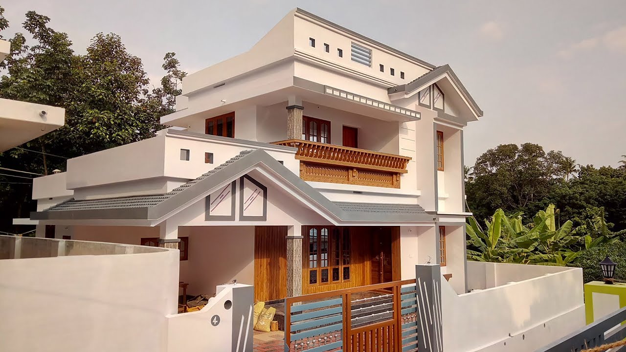 Wooow.super villa 43 Lakhs Only.6 cent land(2610sqft) & 1850 sqft 3 attached bed house for sale