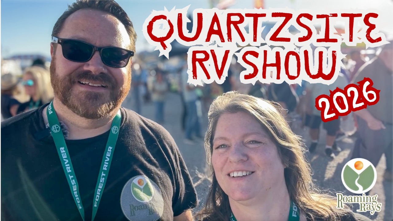 Quartzsite RV Show 2026 with Roaming Rays