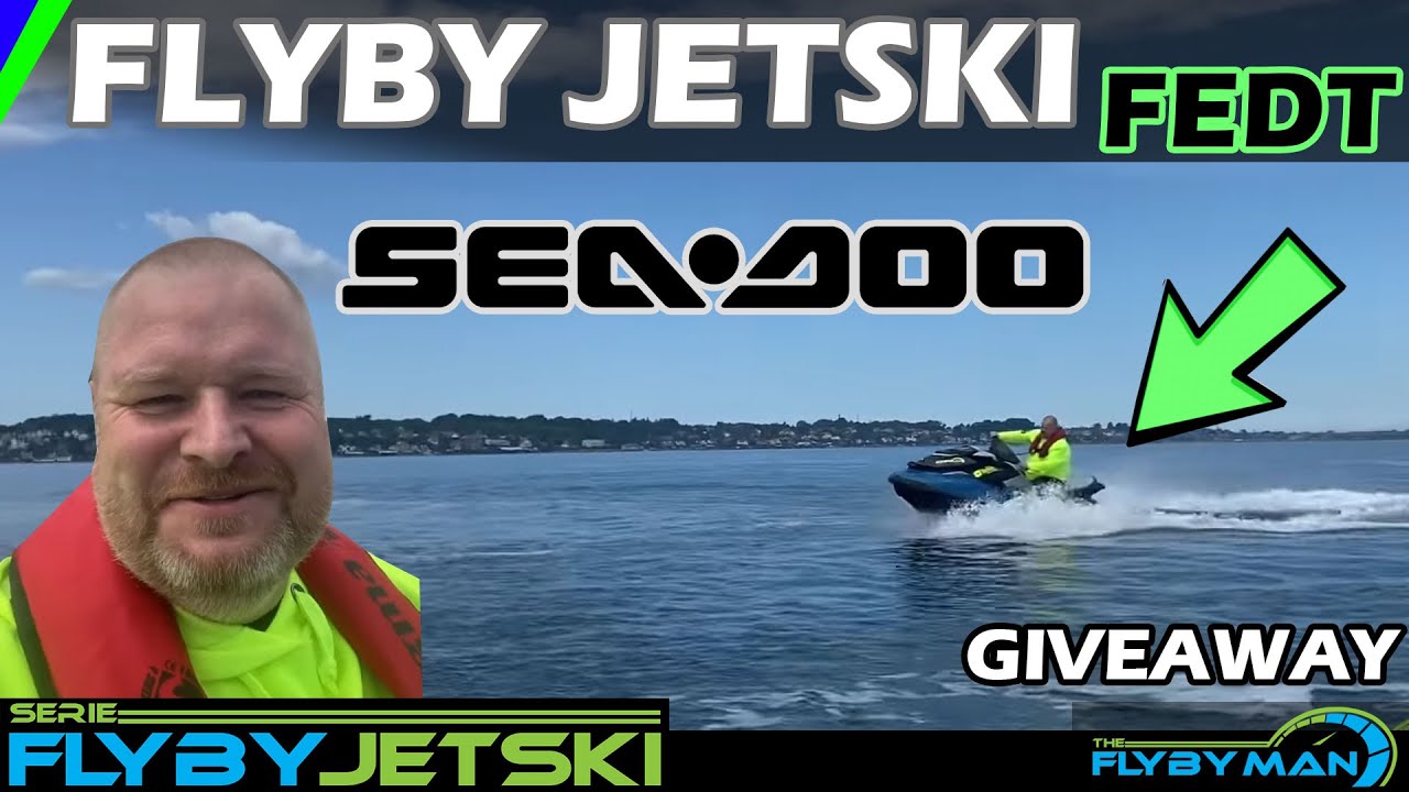 SINDSSYG TUR PÅ SEA-DOO JETSKI med 155 HK GIVEAWAY