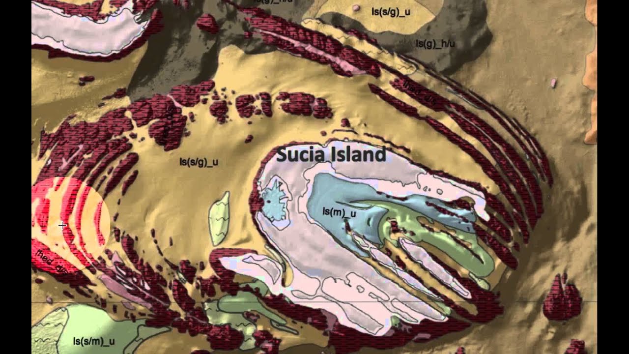 Habitat map of Sucia Island area explained by Dr. Gary Greene