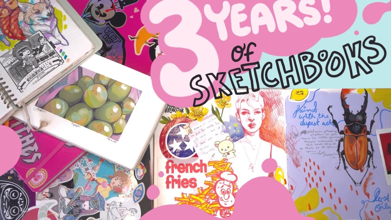 💥MEGA💥 Sketchbook Tour!!!  (2018-2020)