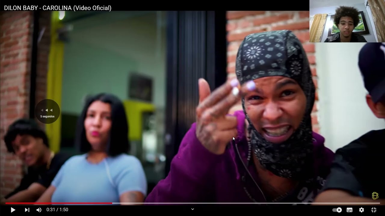 Video reaccion// DILON BABY - CAROLINA