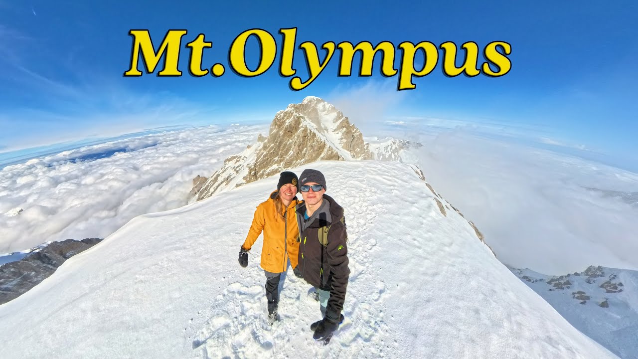 Grécke pohorie Olymp - Skala 2882m.n.m.  a Meteora