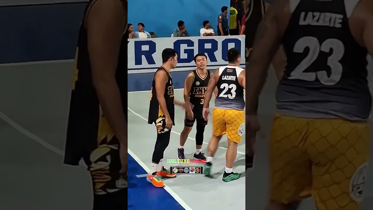 Ang pagbabalik ng Ex-PBA CJ LAZARTE sa panalay gaming.💪🏿IKKT Basketball #inspirational #motivational