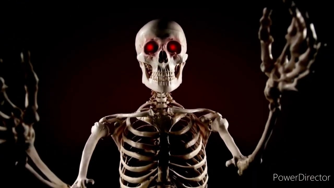 Spooky Scary Dancing Skeletons
