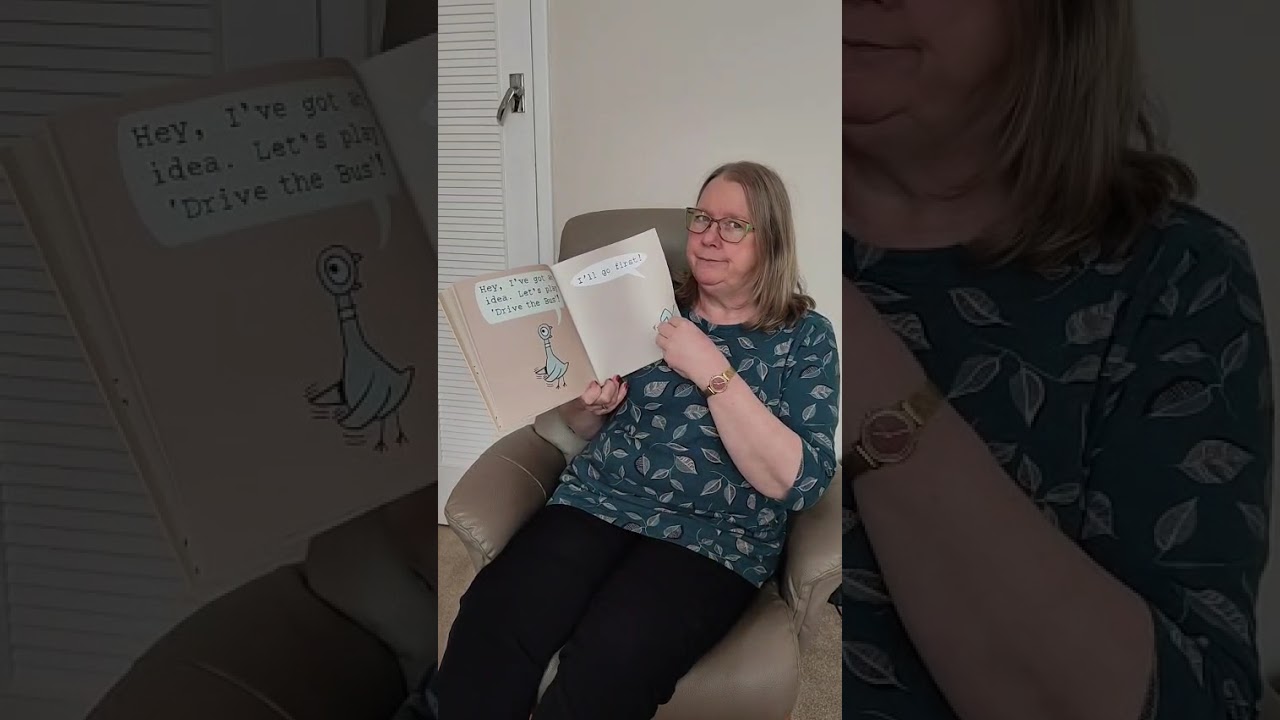 ‘Don’t let the pigeon drive the bus’ by Mrs Moore