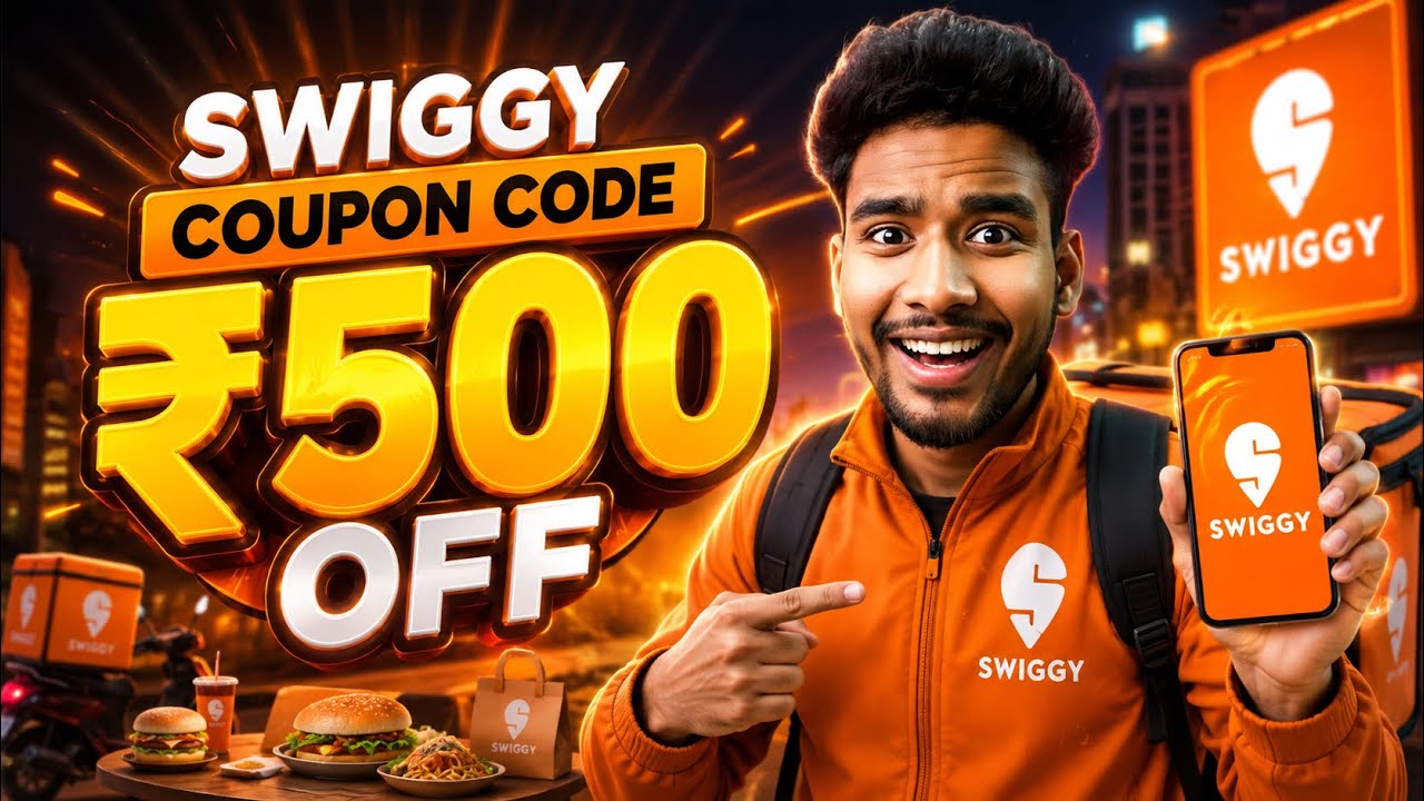 🔥 Swiggy Coupon Code Today 2026 🍔 | Latest Working Swiggy Offers, Promo Codes & Discount Deals 💸