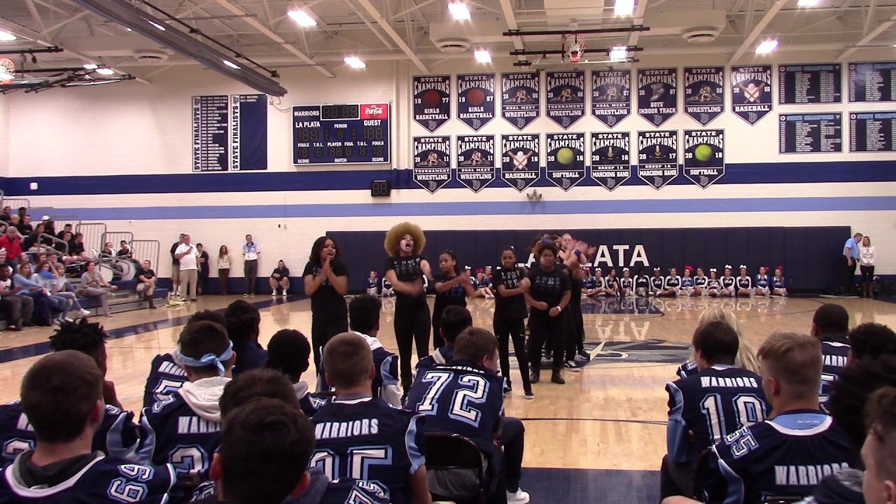 LPHS Step Team Pep Rally 2018