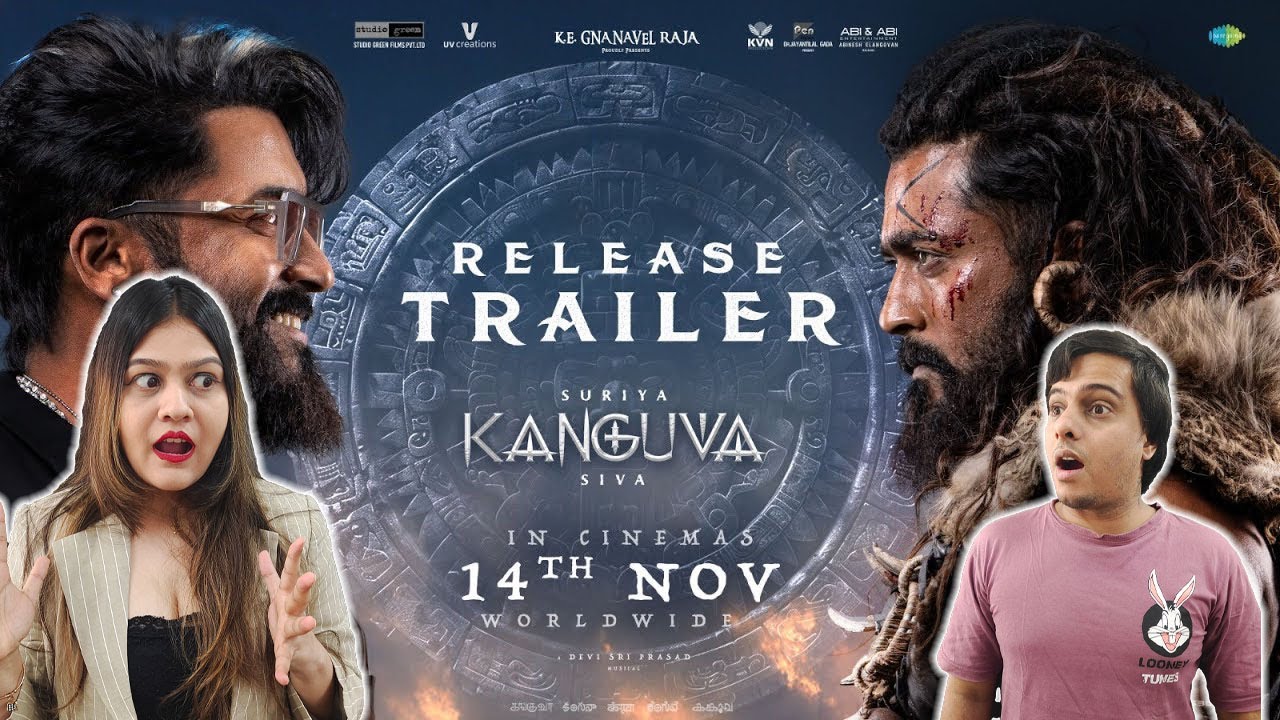 Kanguva  - Release Trailer | Suriya | Bobby Deol | Siva | Devi Sri Prasad | Studio Green