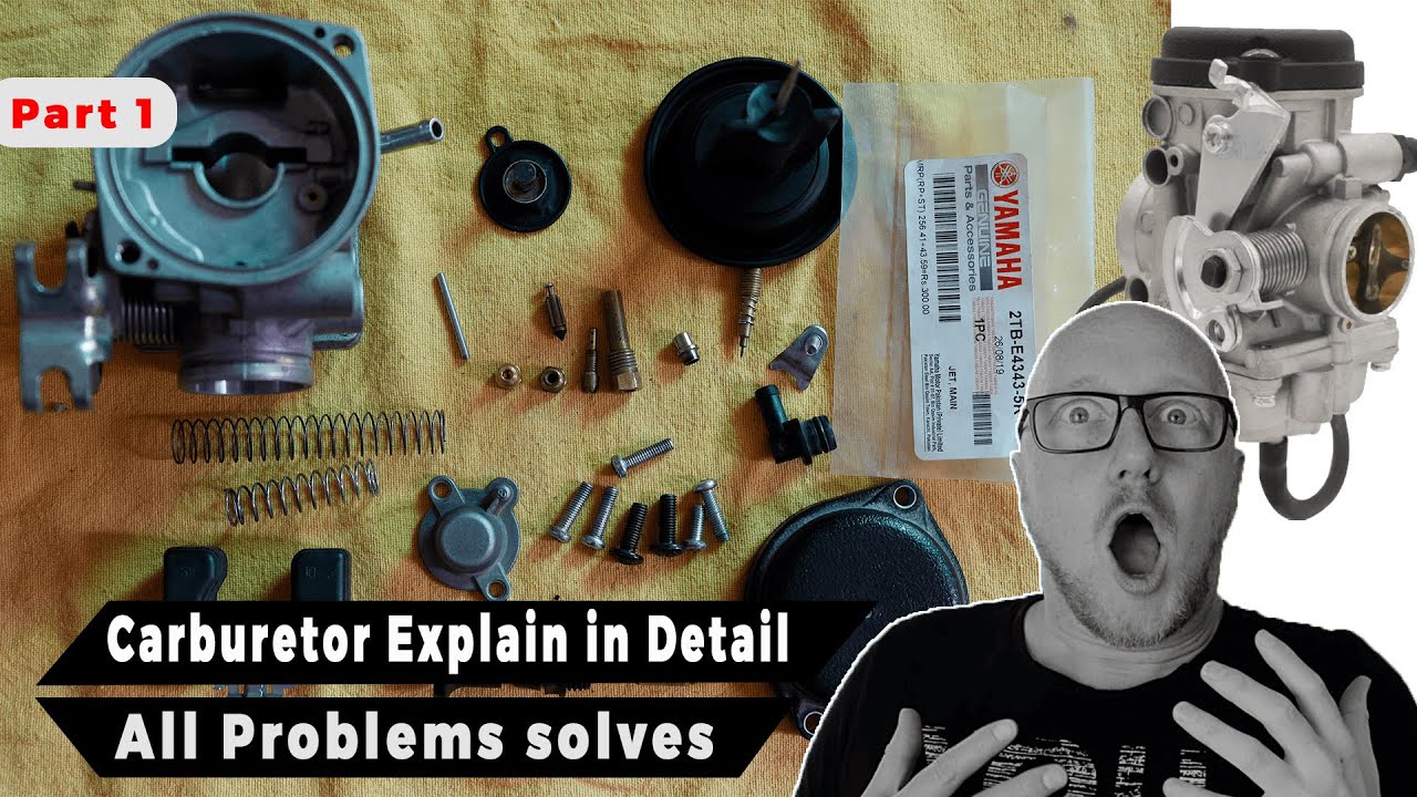 Butterfly Carburetor  - Yamaha Ybr 125 - Lecture 1 - Bike engineer pk