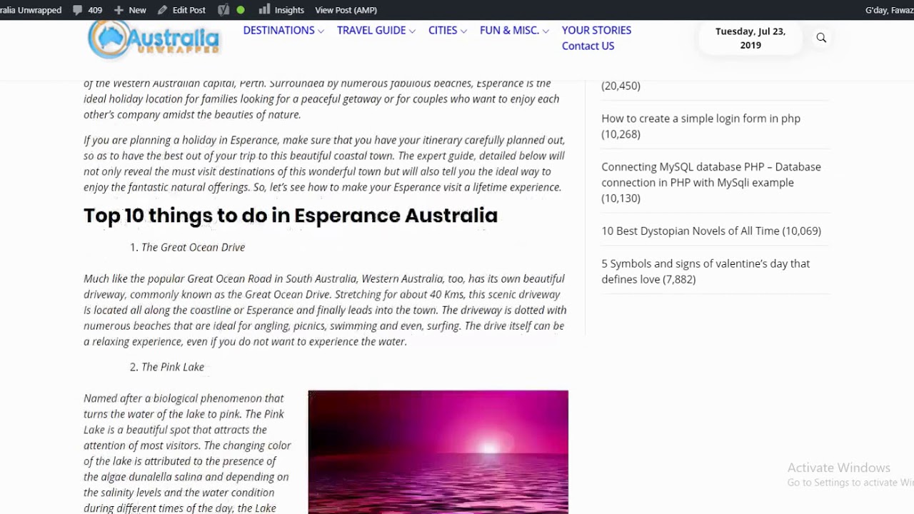 Top 10 Things To Do In Esperance, Australia