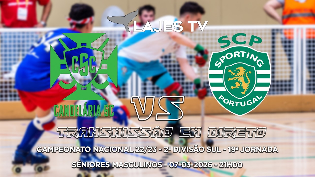 Hóquei Em Patins 25/26 - 19ª Jornada - Campeonato Placard - 2ª Divisão - Zona Sul - CSC x SCP