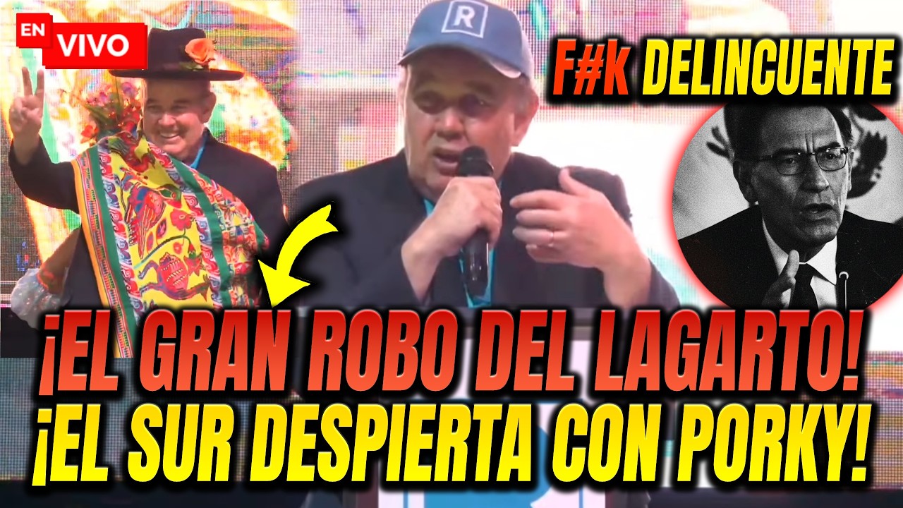 🔴 GRAN MITIN en MOQUEGUA con PORKY | RAFAEL LOPEZ ALIAGA en VIVO