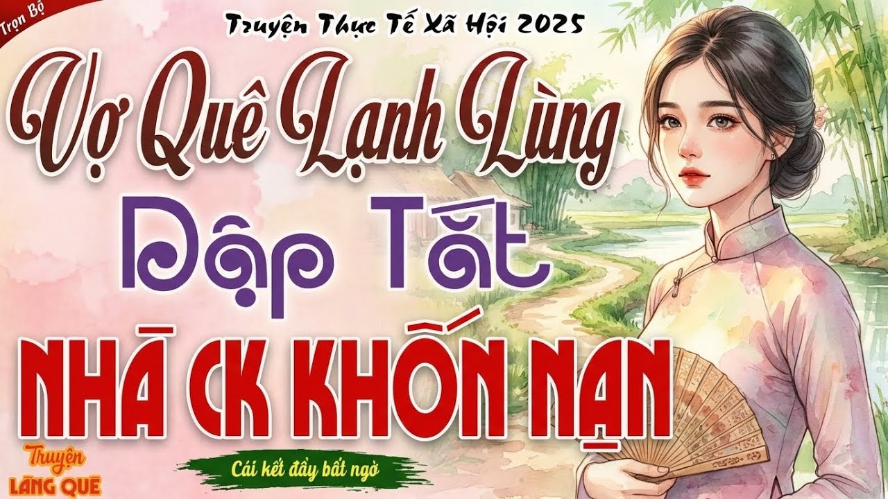 Vừa nghe mà thấm thía sự đời： VỢ QUÊ LẠNH LÙNG DẬP TẮT NHÀ CHỒNG KHỐN NẠN - Kể chuyện đêm khuya