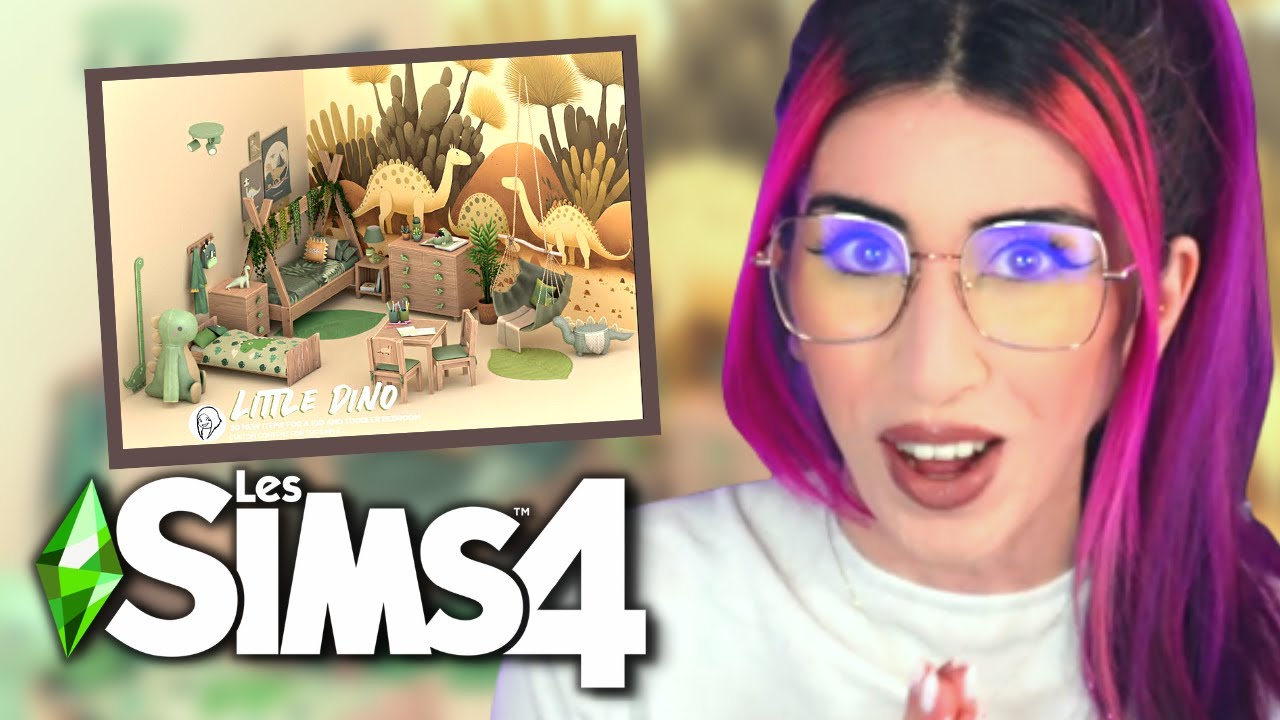 Ce KIT DE CC est parfait pour le nouveau pack Grandir Ensemble 🦖 | SIMS 4