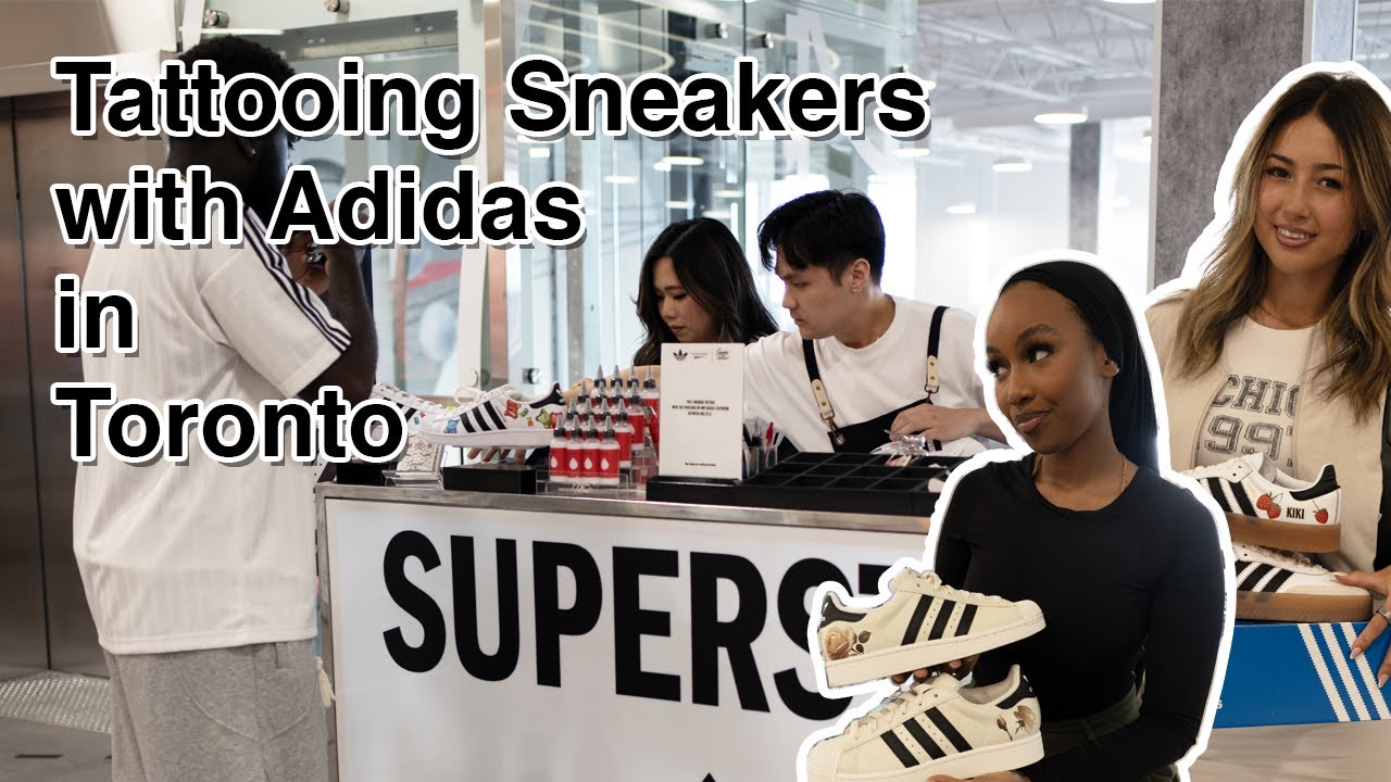 Adidas пригласил мой бренд в Торонто | Мероприятие Sneaker Tattoos