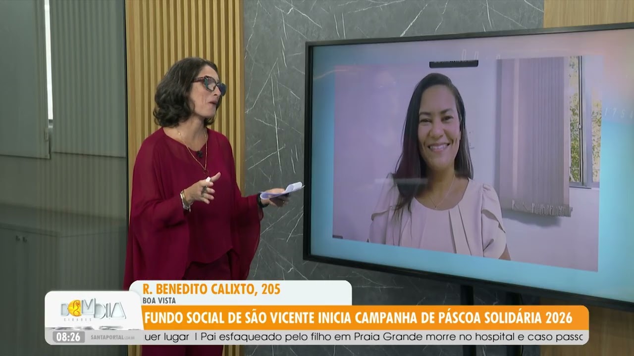 Fundo Social de São Vicente inicia campanha de Páscoa Solidária 2026 - 18/03/26