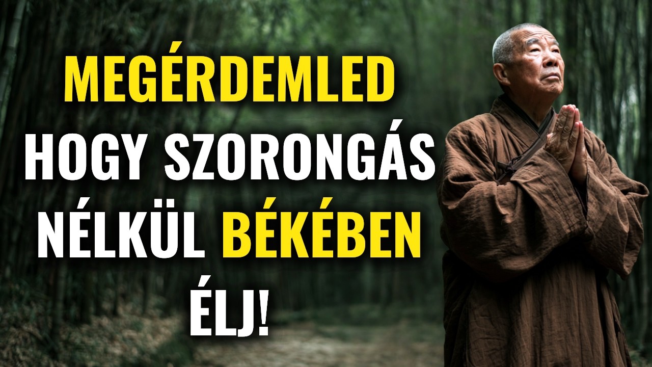 Miután meghallgatod ezt, a SZORONGÁSOD ELTŰNIK! | Buddhizmus