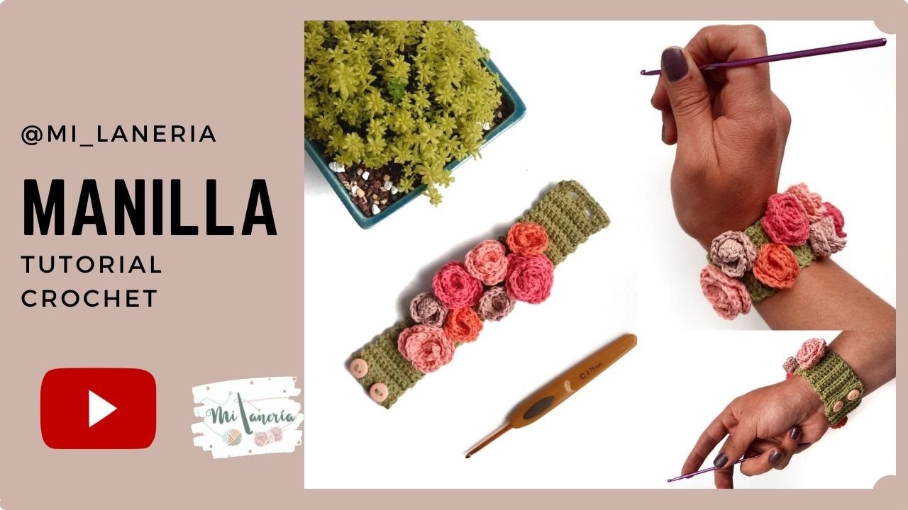 Manilla a Crochet Mi laneria