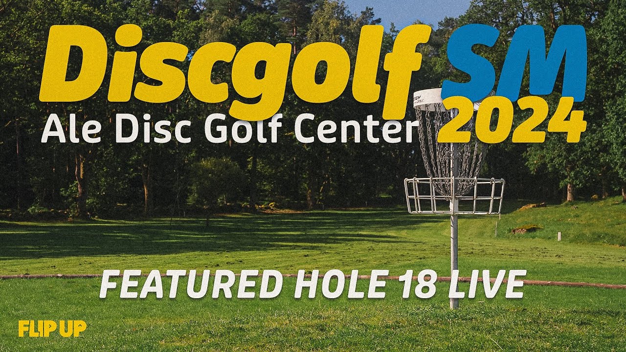 SM i Discgolf 2024, LIVE, FEATURED HOLE 1, FINAL