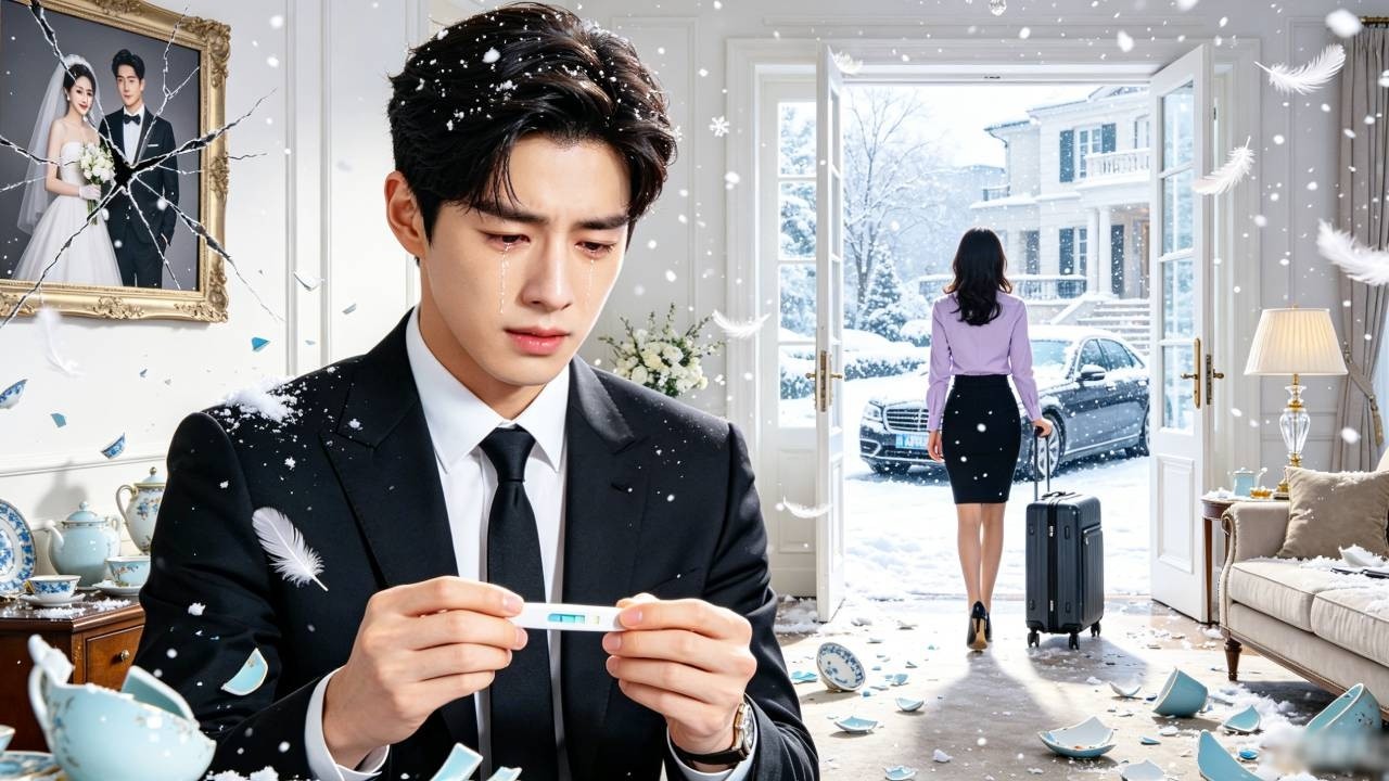 She Was Pregnant To Tell Him, Saw His Wedding News, Smiled, Left, And He Panicked！