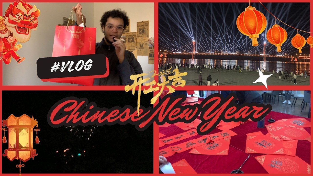 Chinese New Year Vlog: Dumplings & Fireworks ✨ | فلوغ رأس العام الصيني