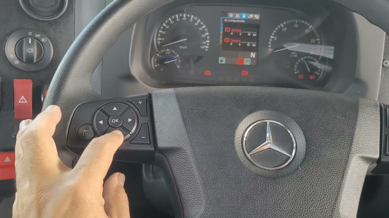 TECLAS  FUNCIONAL PAINEL MERCEDES BENZ EURO 6