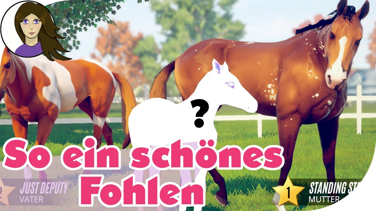 So ein sch&ouml;nes Fohlen bei der heutigen Zucht 🐎  RIVAL STARS HORSE RACING (PC)