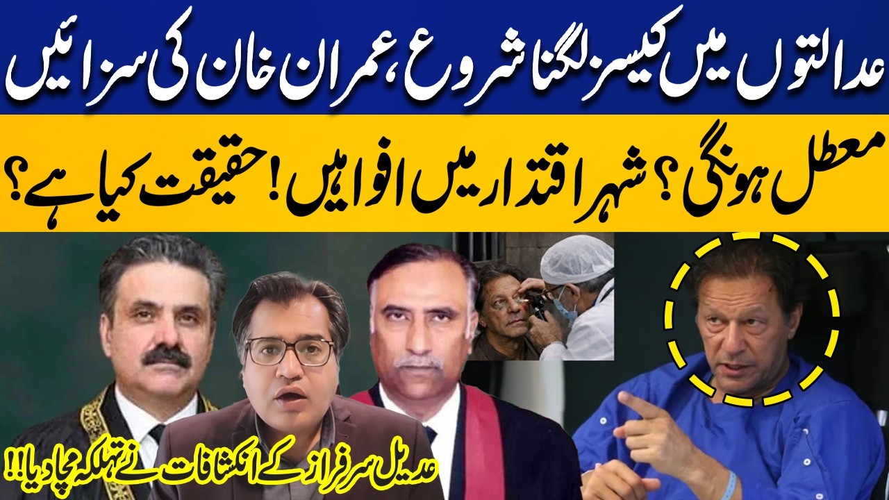 Cases Filed in Courts – Will Imran Khan’s Sentences Be Suspended? | Adeel Sarfraz | Capital TV
