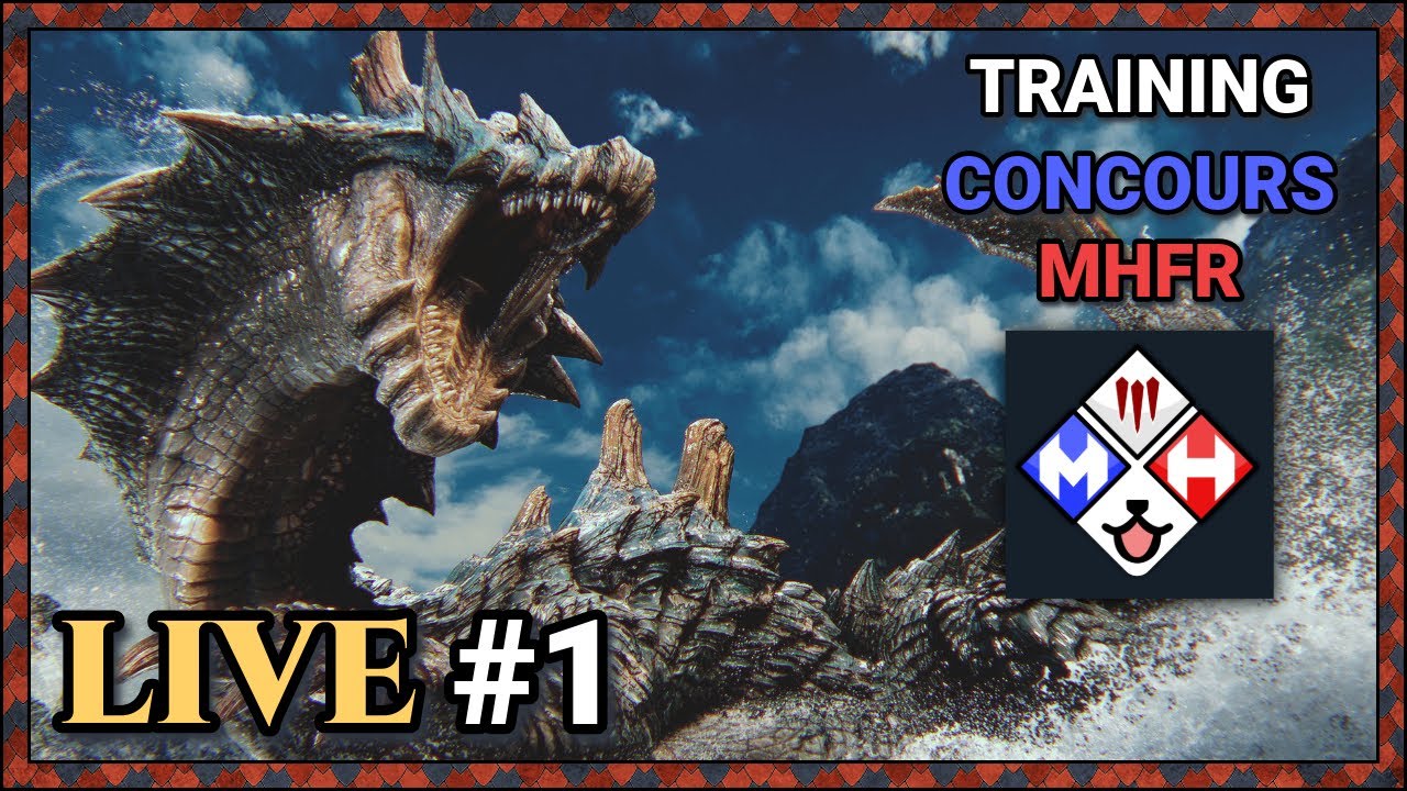 On s'entra&icirc;ne pour le concours Lagiacrus du MHFR - Training Ep1 (Feat @FaonLait)