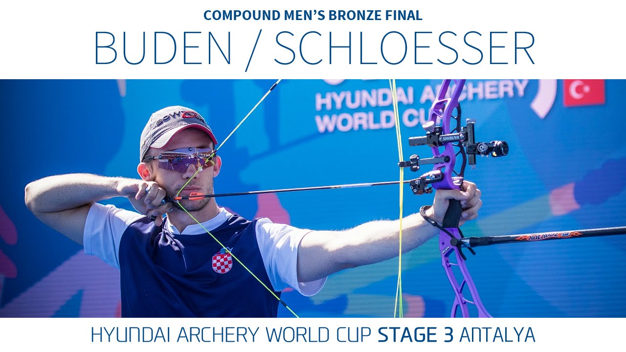 Domagoj Buden v Mike Schloesser – Compound Men’s Bronze Final | Antalya 2016