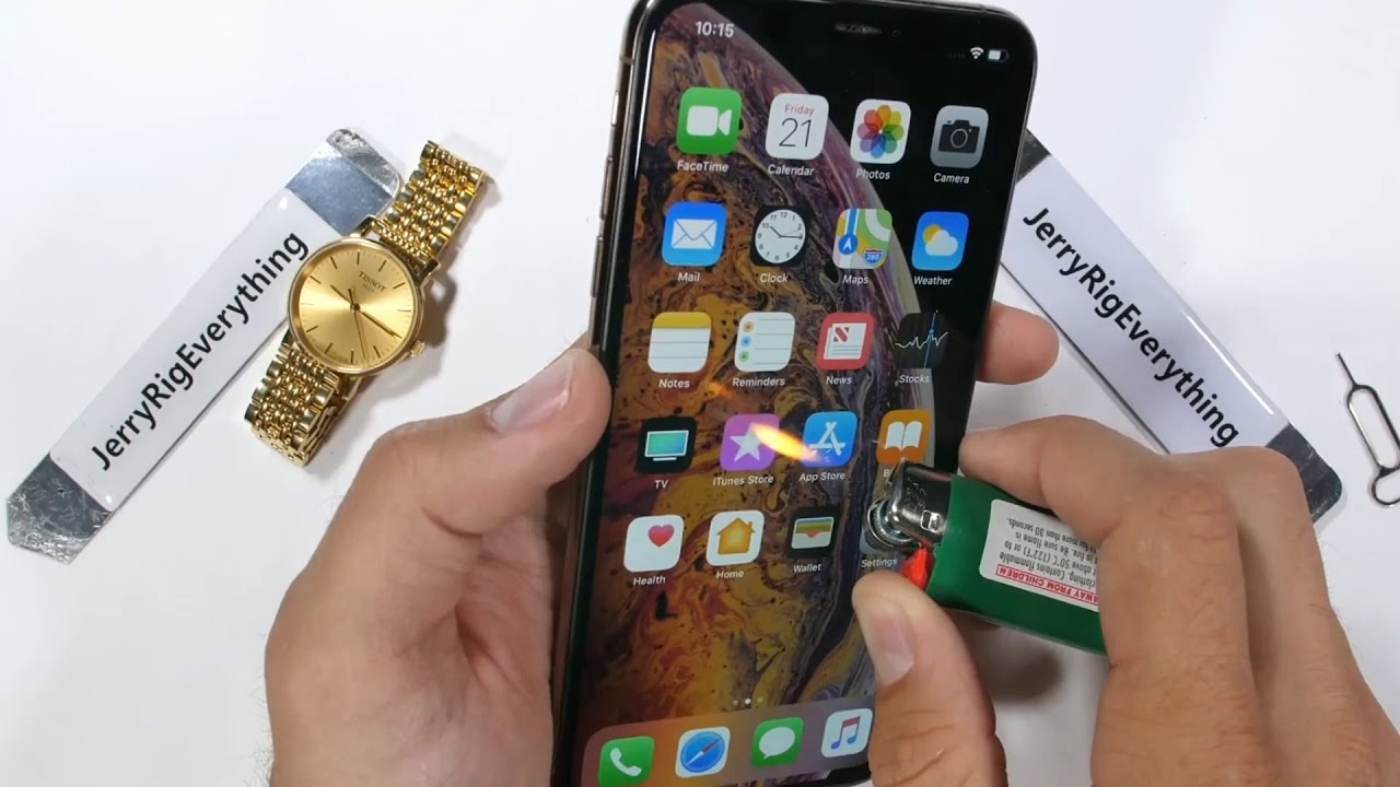 Drop Test: iPhone Xs