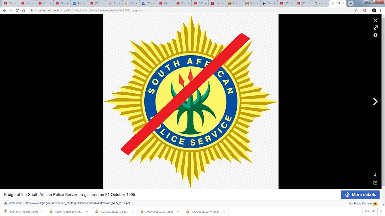 Thousands of police breaking the law in South Africa