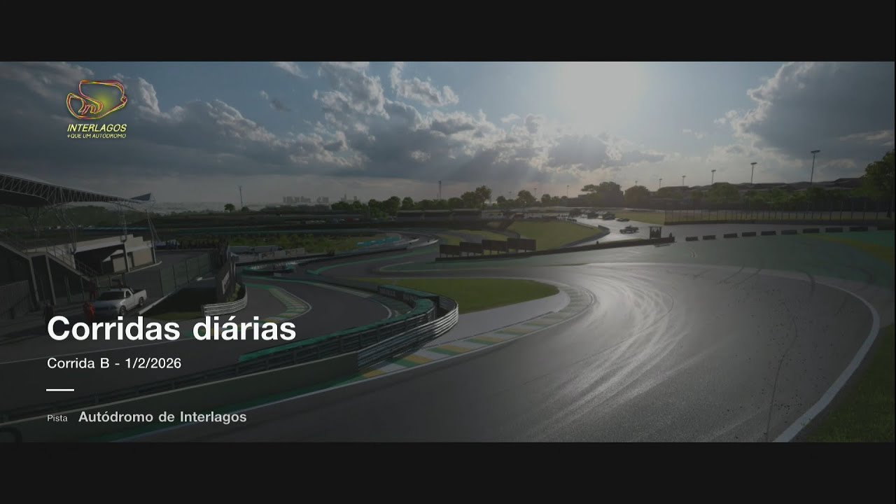 GT 7 - CORRIDAS DIARIAS 01/02 CORRIDA B INTERLAGOS DE GR3 HURACAN GT 3 (PODIO)
